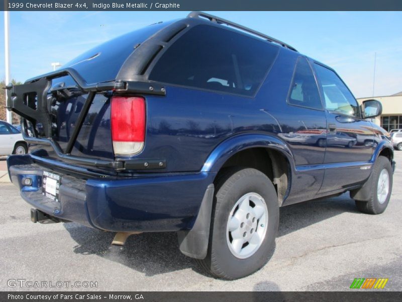 Indigo Blue Metallic / Graphite 1999 Chevrolet Blazer 4x4