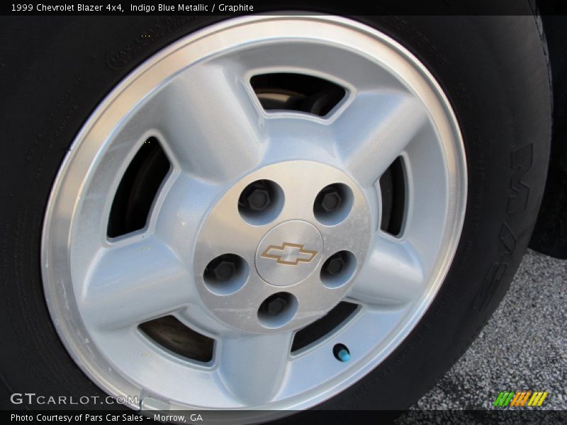Indigo Blue Metallic / Graphite 1999 Chevrolet Blazer 4x4