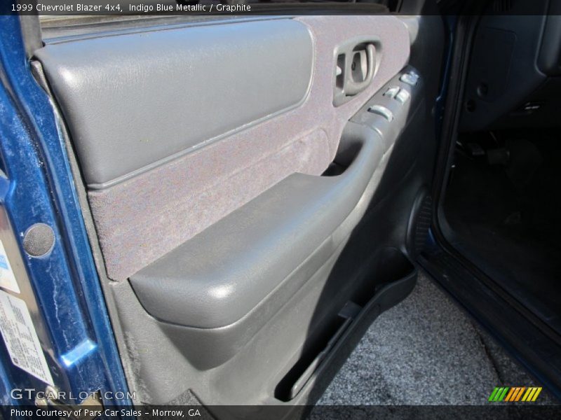 Indigo Blue Metallic / Graphite 1999 Chevrolet Blazer 4x4