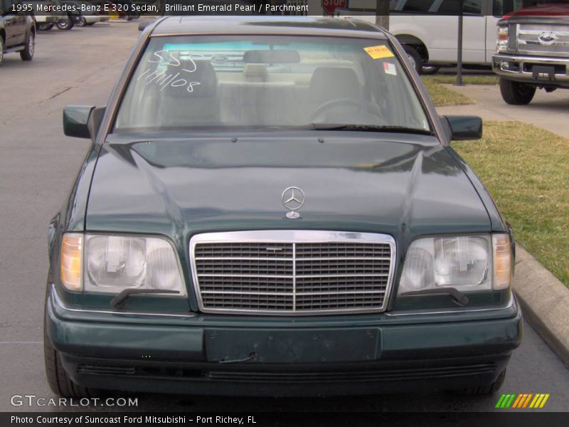 Brilliant Emerald Pearl / Parchment 1995 Mercedes-Benz E 320 Sedan