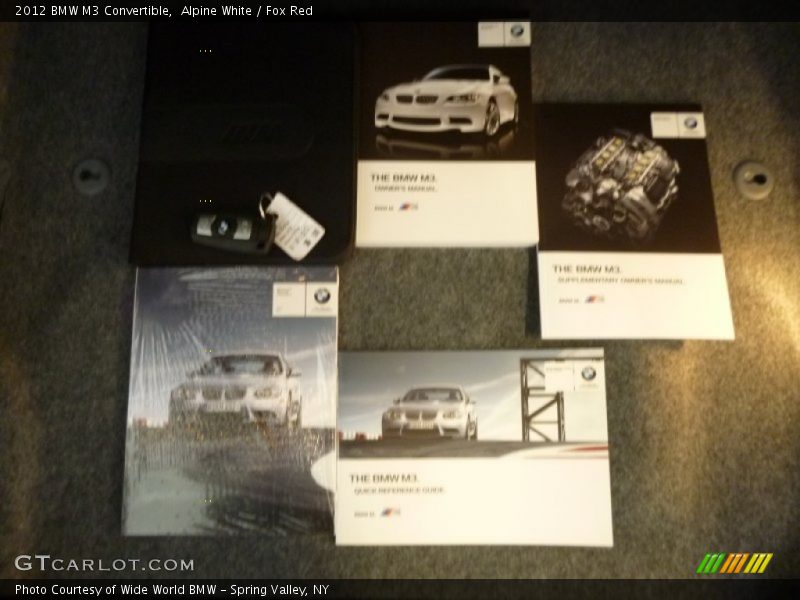 Books/Manuals of 2012 M3 Convertible