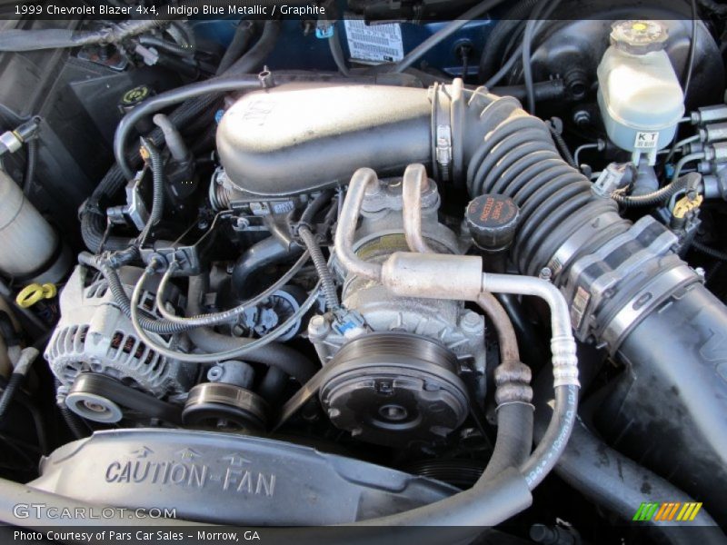 Indigo Blue Metallic / Graphite 1999 Chevrolet Blazer 4x4