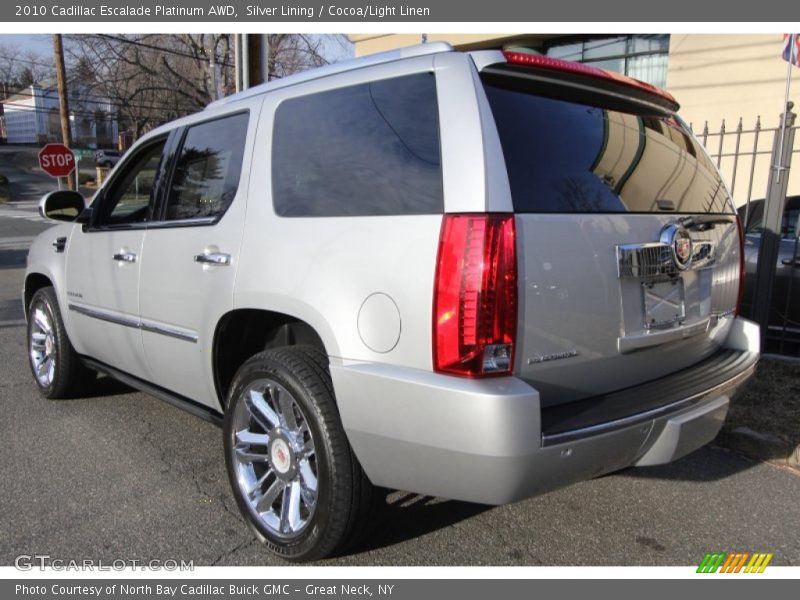  2010 Escalade Platinum AWD Silver Lining