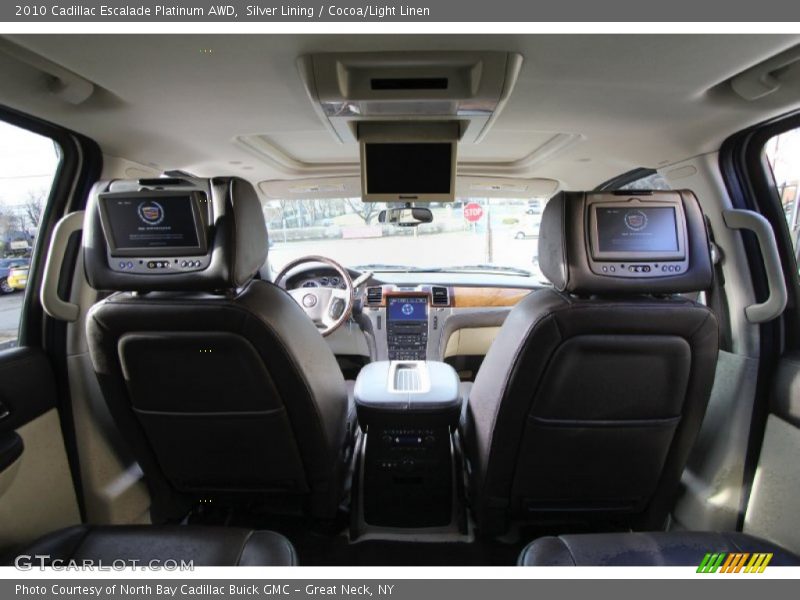 Silver Lining / Cocoa/Light Linen 2010 Cadillac Escalade Platinum AWD