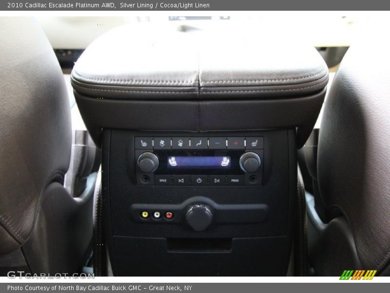 Silver Lining / Cocoa/Light Linen 2010 Cadillac Escalade Platinum AWD