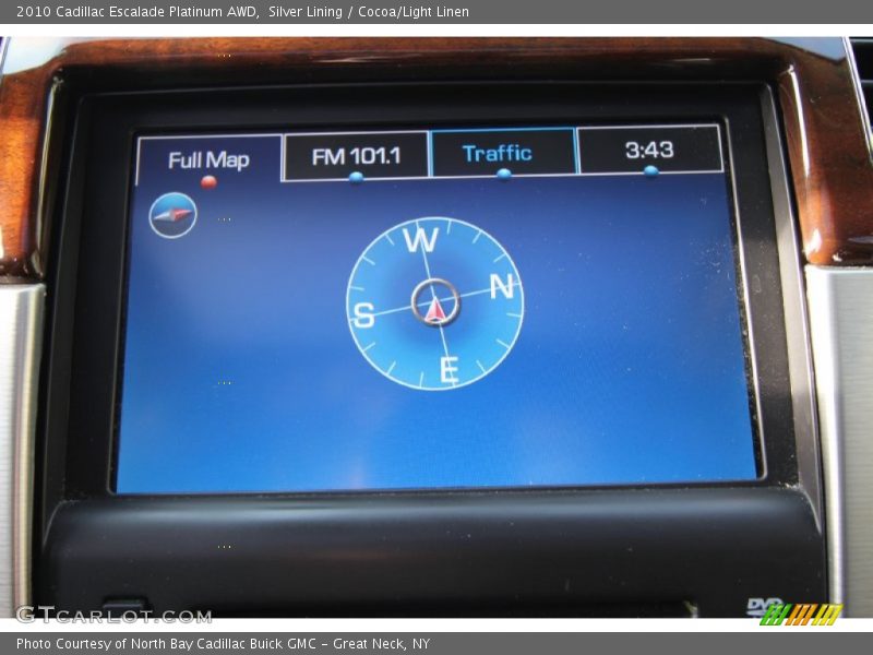Silver Lining / Cocoa/Light Linen 2010 Cadillac Escalade Platinum AWD