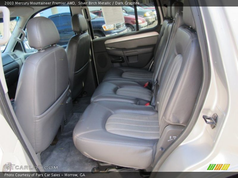 Silver Birch Metallic / Dark Graphite 2003 Mercury Mountaineer Premier AWD