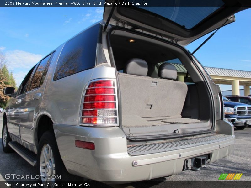 Silver Birch Metallic / Dark Graphite 2003 Mercury Mountaineer Premier AWD