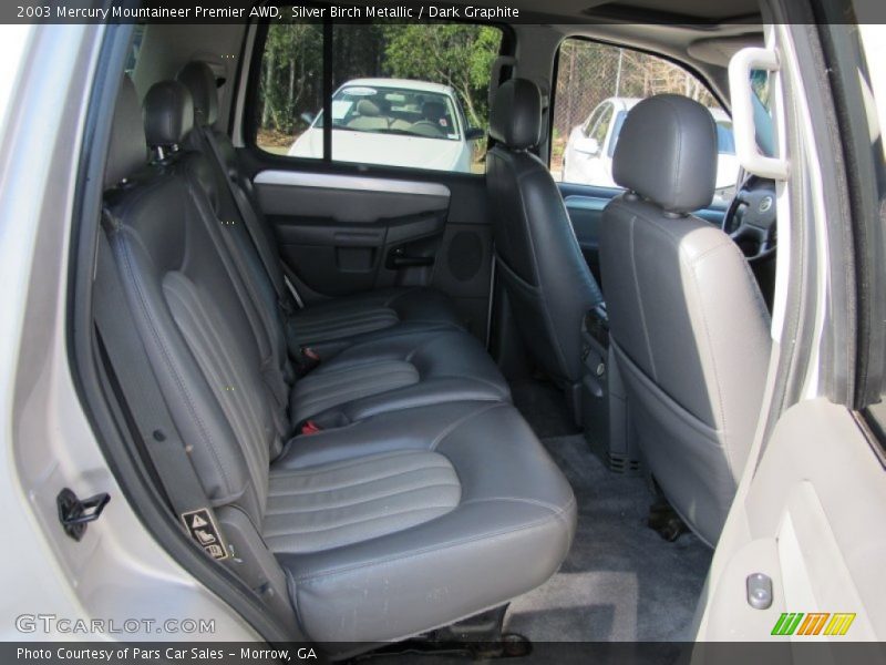 Silver Birch Metallic / Dark Graphite 2003 Mercury Mountaineer Premier AWD
