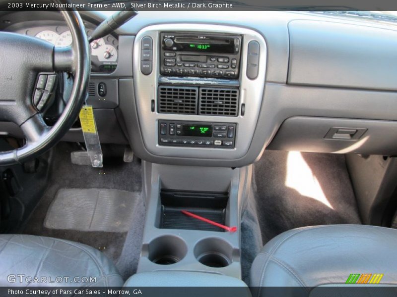 Silver Birch Metallic / Dark Graphite 2003 Mercury Mountaineer Premier AWD