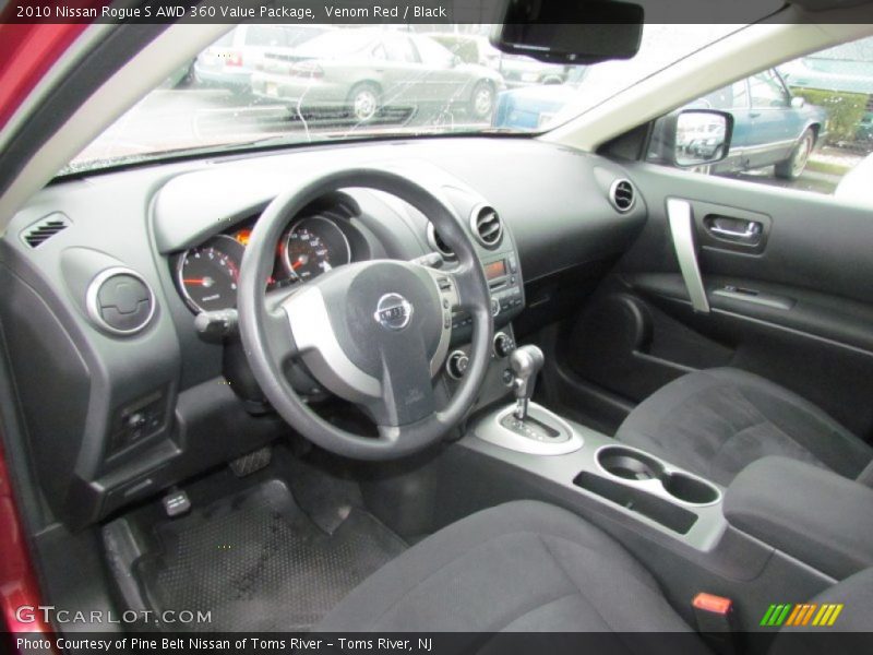  2010 Rogue S AWD 360 Value Package Black Interior