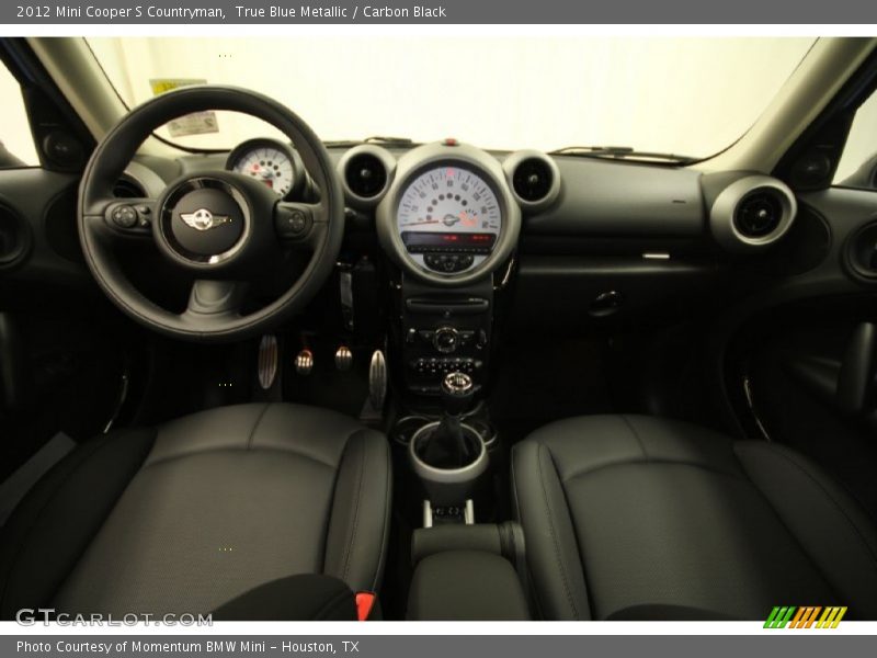 True Blue Metallic / Carbon Black 2012 Mini Cooper S Countryman