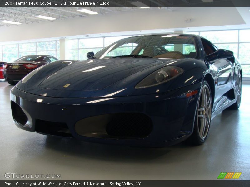 Blu Tour De France / Cuoio 2007 Ferrari F430 Coupe F1
