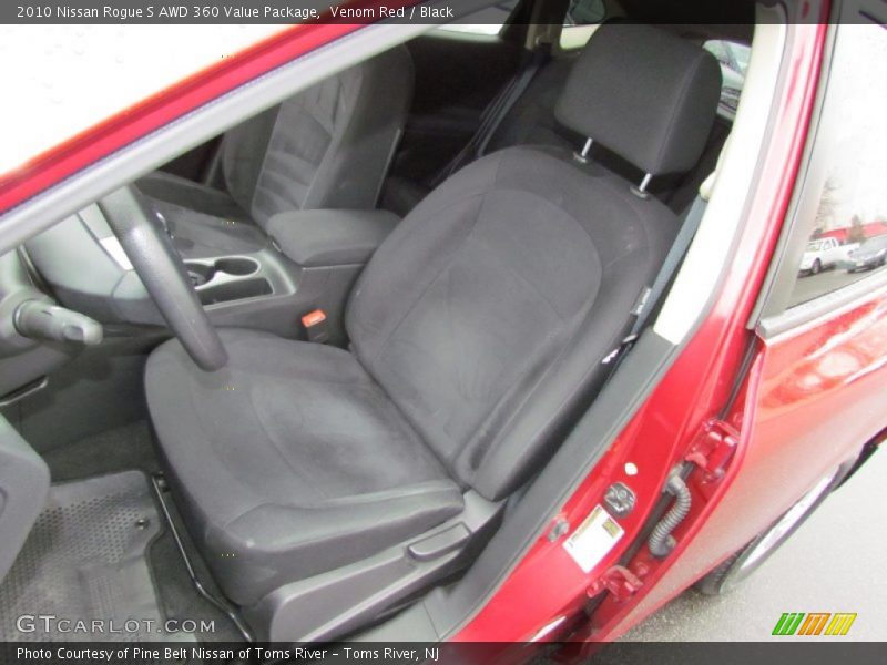 Venom Red / Black 2010 Nissan Rogue S AWD 360 Value Package