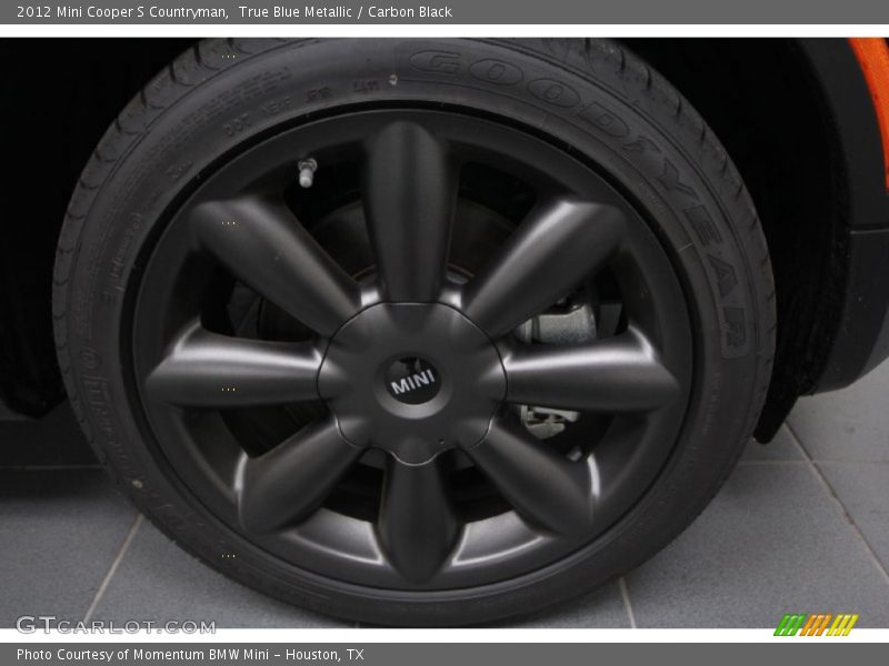 True Blue Metallic / Carbon Black 2012 Mini Cooper S Countryman