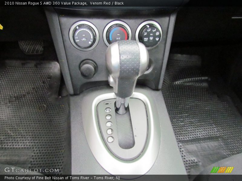  2010 Rogue S AWD 360 Value Package Xtronic CVT Automatic Shifter