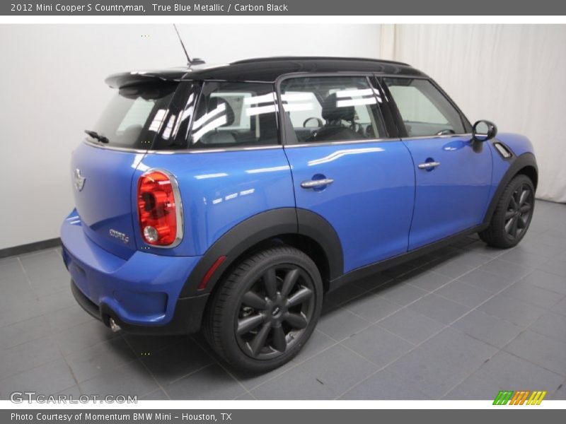 True Blue Metallic / Carbon Black 2012 Mini Cooper S Countryman