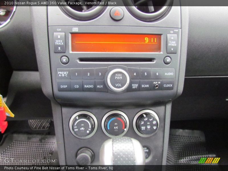 Venom Red / Black 2010 Nissan Rogue S AWD 360 Value Package