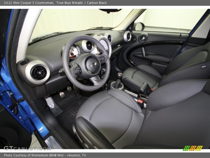 True Blue Metallic / Carbon Black 2012 Mini Cooper S Countryman