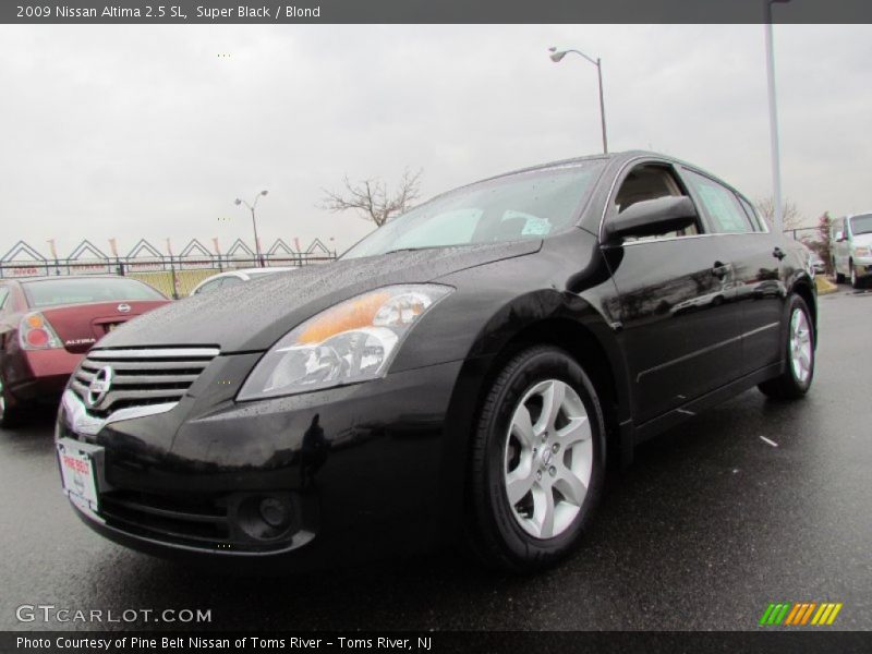 Super Black / Blond 2009 Nissan Altima 2.5 SL