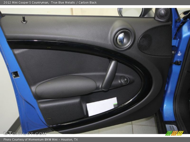 True Blue Metallic / Carbon Black 2012 Mini Cooper S Countryman