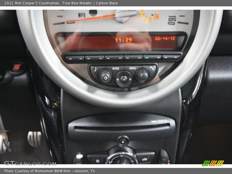 True Blue Metallic / Carbon Black 2012 Mini Cooper S Countryman