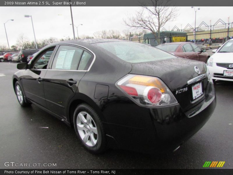 Super Black / Blond 2009 Nissan Altima 2.5 SL