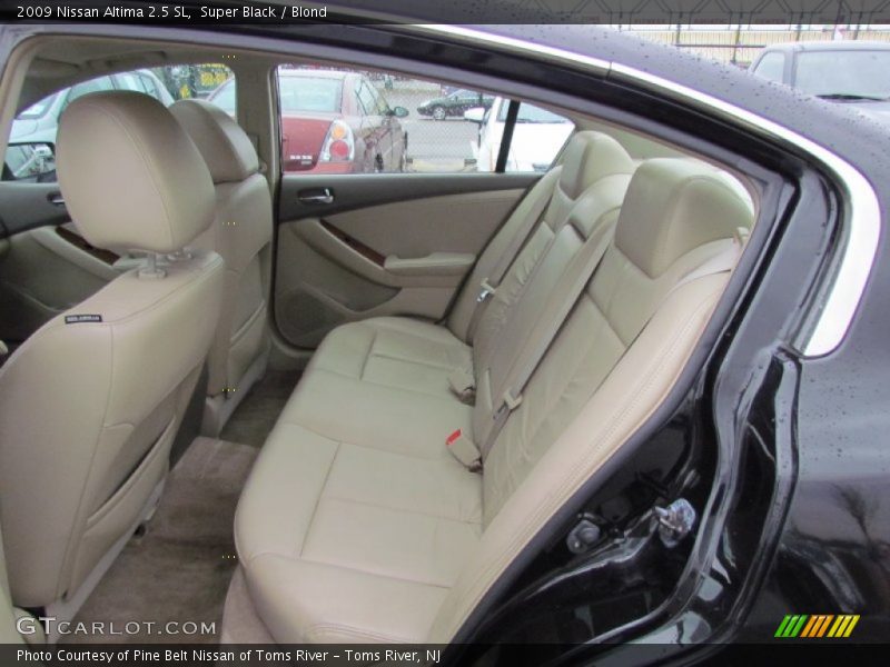 Super Black / Blond 2009 Nissan Altima 2.5 SL