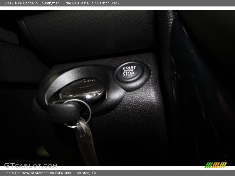 True Blue Metallic / Carbon Black 2012 Mini Cooper S Countryman