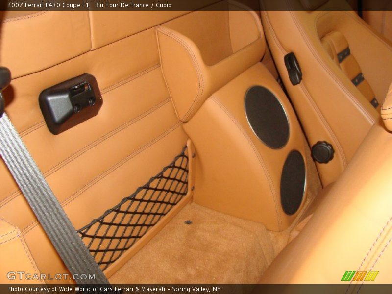  2007 F430 Coupe F1 Cuoio Interior