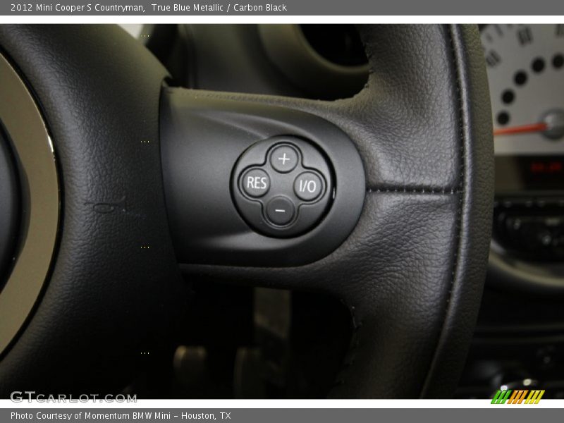 True Blue Metallic / Carbon Black 2012 Mini Cooper S Countryman