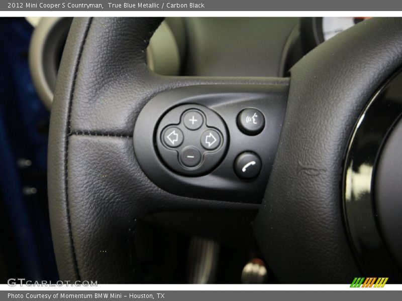 True Blue Metallic / Carbon Black 2012 Mini Cooper S Countryman