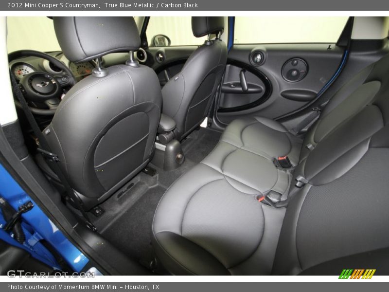 True Blue Metallic / Carbon Black 2012 Mini Cooper S Countryman