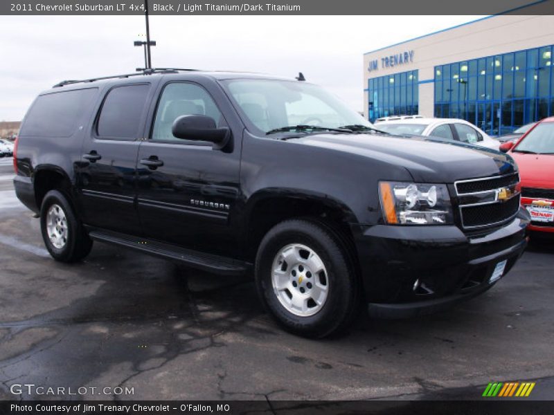 Black / Light Titanium/Dark Titanium 2011 Chevrolet Suburban LT 4x4