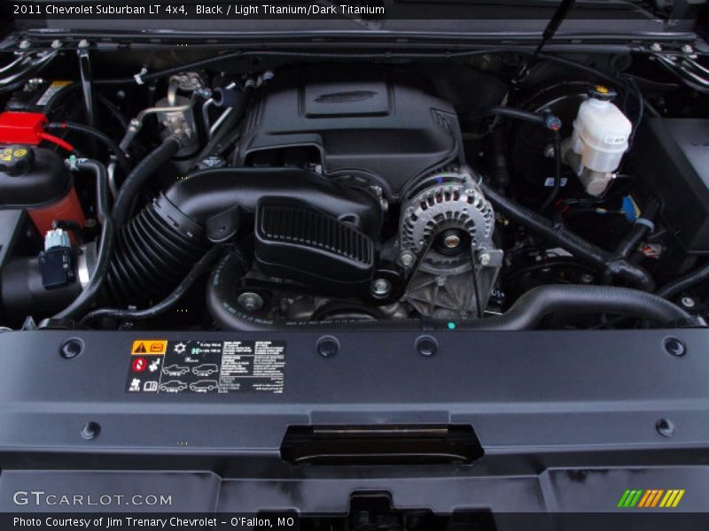 Black / Light Titanium/Dark Titanium 2011 Chevrolet Suburban LT 4x4