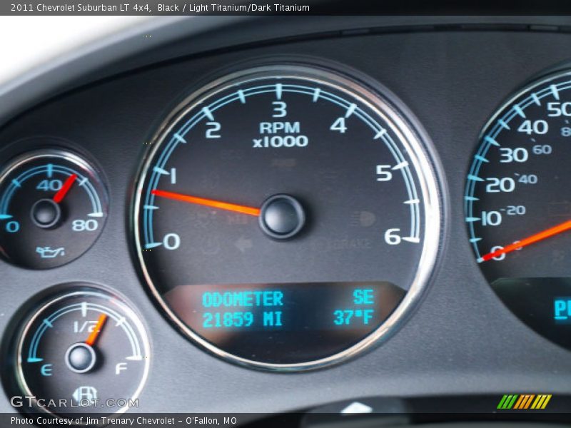 Black / Light Titanium/Dark Titanium 2011 Chevrolet Suburban LT 4x4