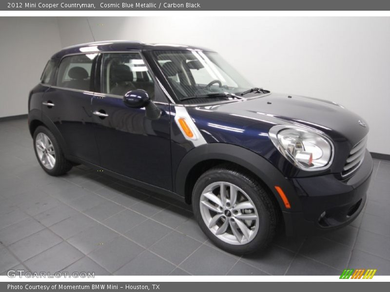 Cosmic Blue Metallic / Carbon Black 2012 Mini Cooper Countryman
