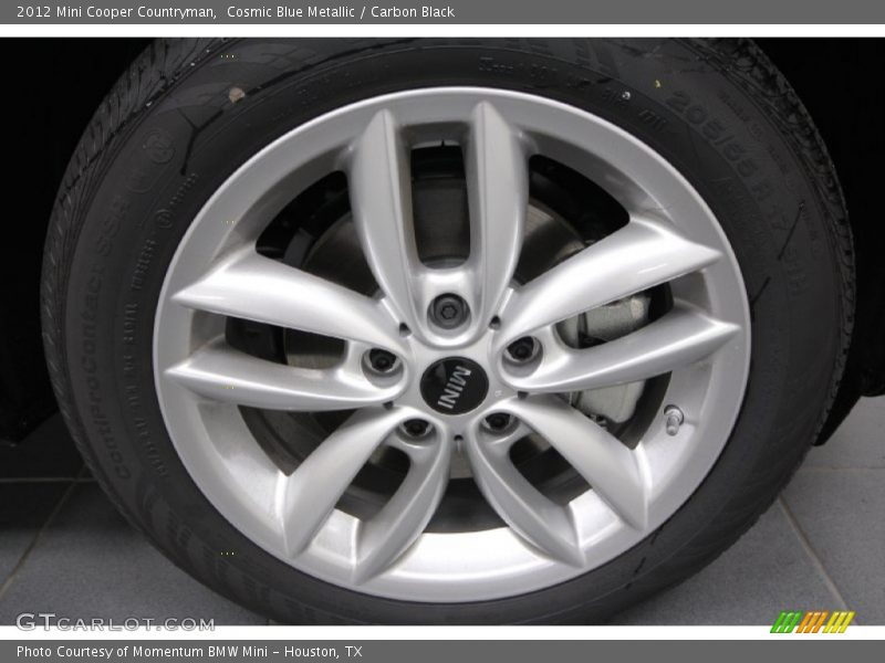 Cosmic Blue Metallic / Carbon Black 2012 Mini Cooper Countryman