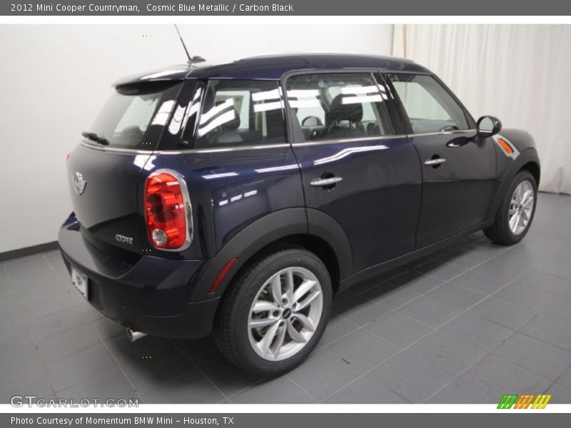 Cosmic Blue Metallic / Carbon Black 2012 Mini Cooper Countryman