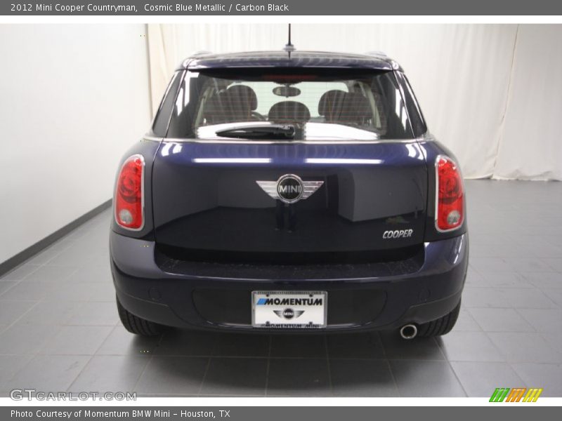 Cosmic Blue Metallic / Carbon Black 2012 Mini Cooper Countryman