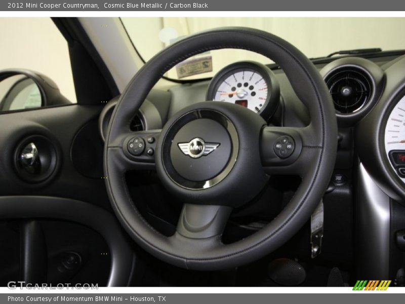 Cosmic Blue Metallic / Carbon Black 2012 Mini Cooper Countryman