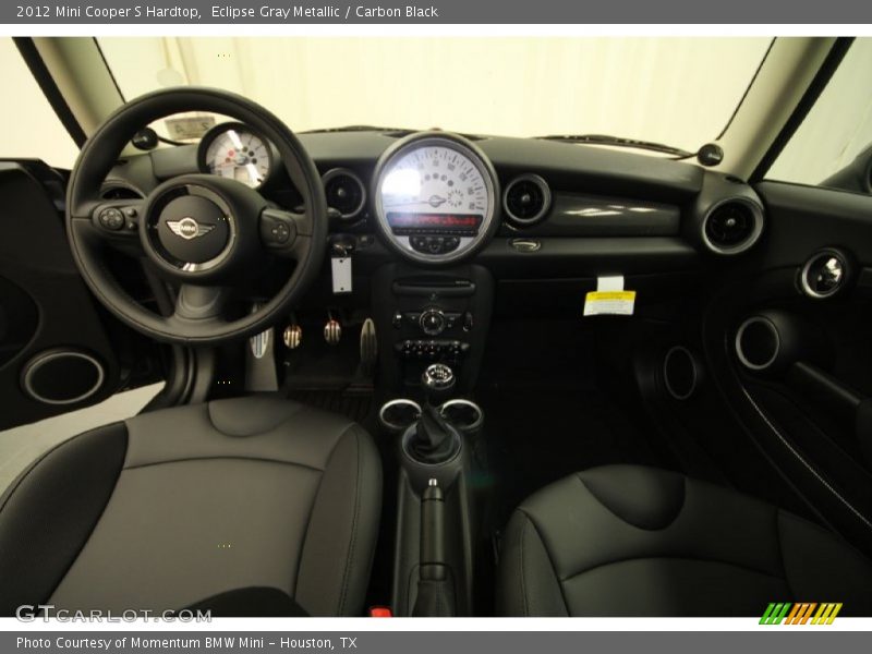 Eclipse Gray Metallic / Carbon Black 2012 Mini Cooper S Hardtop