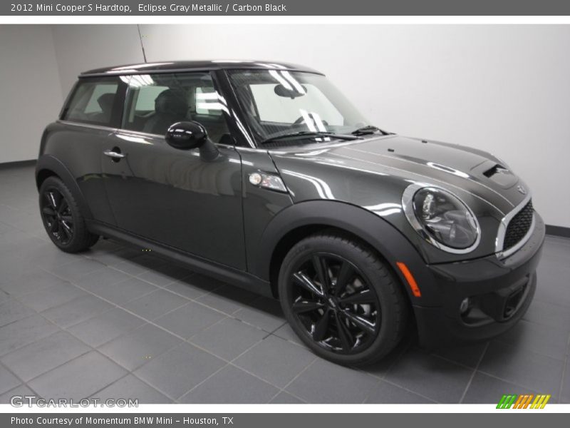 Eclipse Gray Metallic / Carbon Black 2012 Mini Cooper S Hardtop