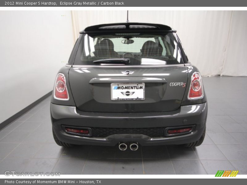 Eclipse Gray Metallic / Carbon Black 2012 Mini Cooper S Hardtop
