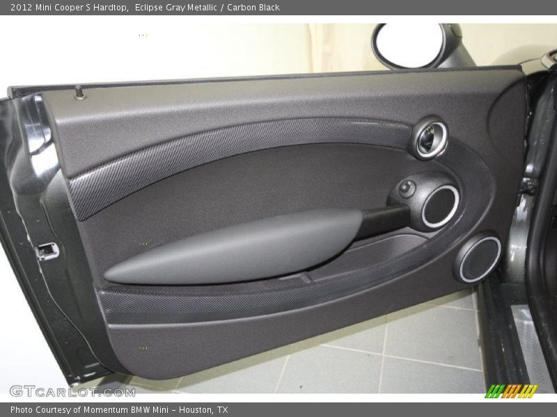 Eclipse Gray Metallic / Carbon Black 2012 Mini Cooper S Hardtop
