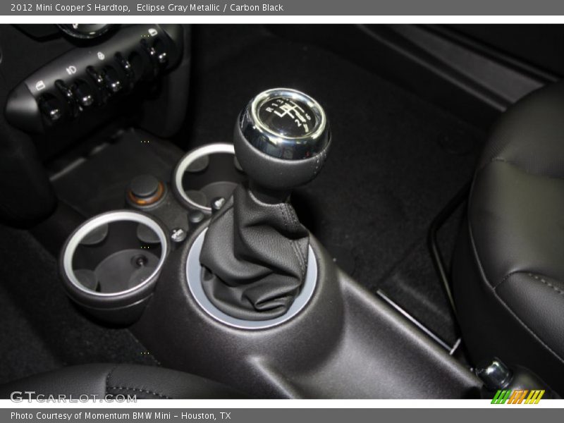 Eclipse Gray Metallic / Carbon Black 2012 Mini Cooper S Hardtop