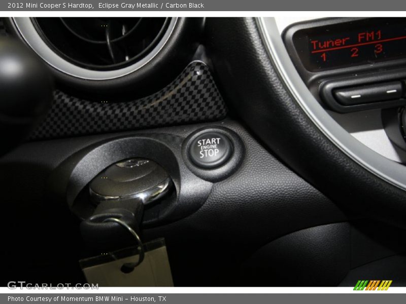 Eclipse Gray Metallic / Carbon Black 2012 Mini Cooper S Hardtop