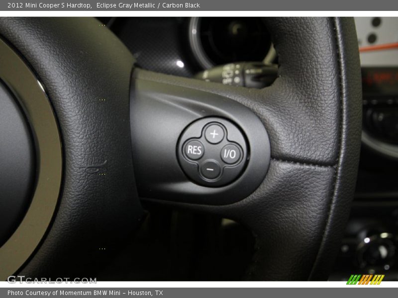 Eclipse Gray Metallic / Carbon Black 2012 Mini Cooper S Hardtop