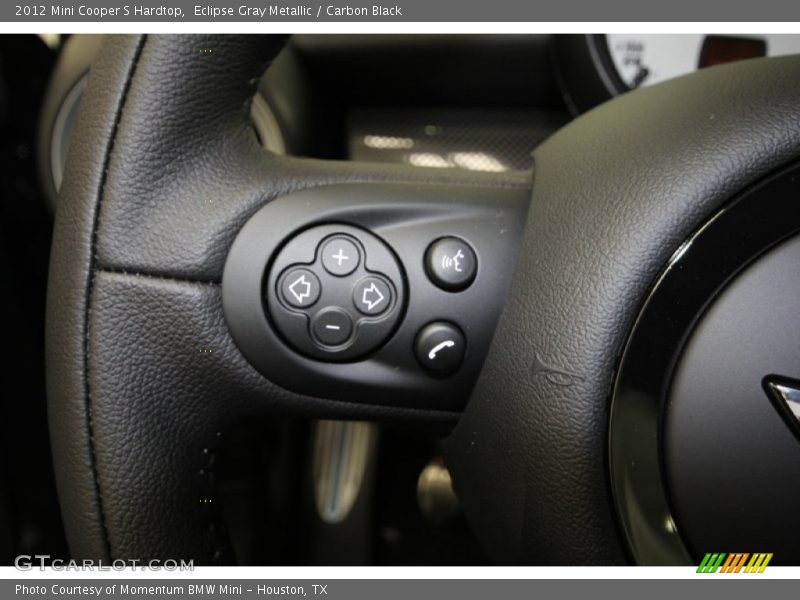 Eclipse Gray Metallic / Carbon Black 2012 Mini Cooper S Hardtop