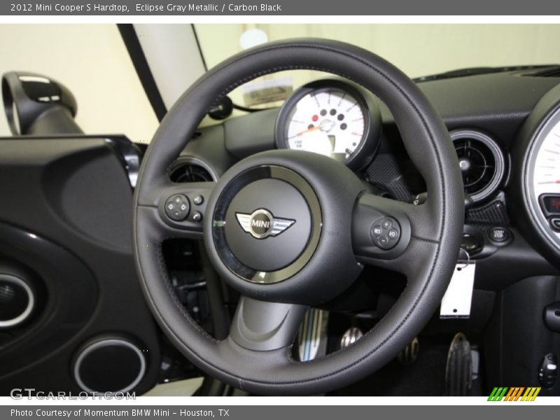 Eclipse Gray Metallic / Carbon Black 2012 Mini Cooper S Hardtop